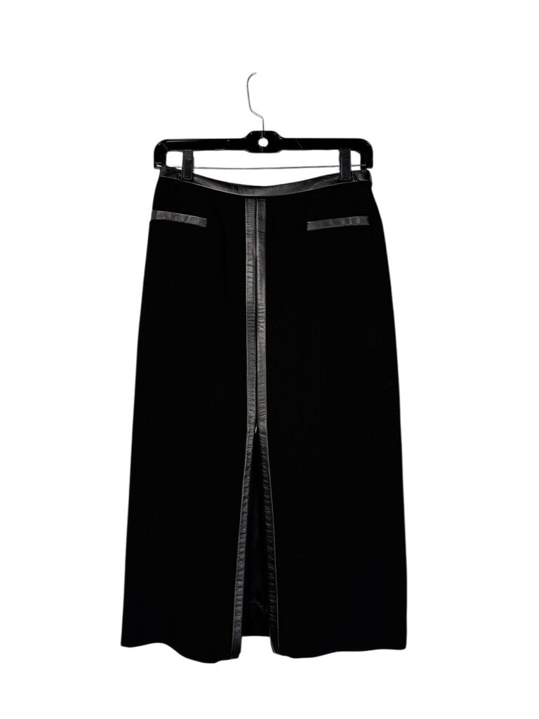 DANA BUCHMAN ZIPPER SLIT SKIRT
