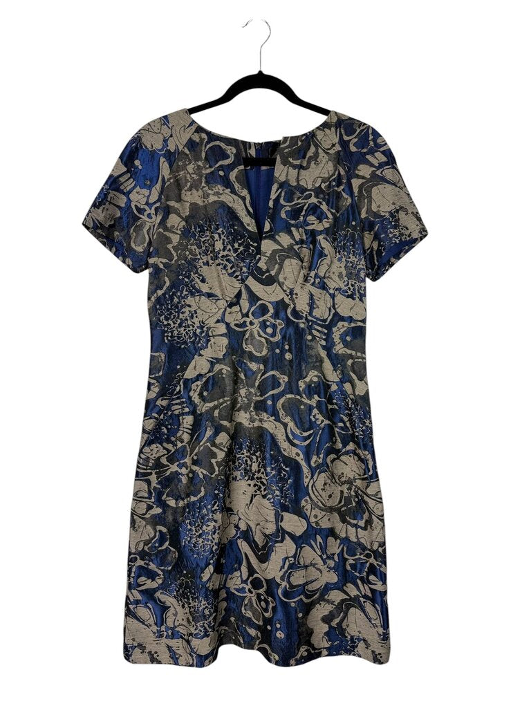 Hilton Hollis Abstract Floral Print Sheath