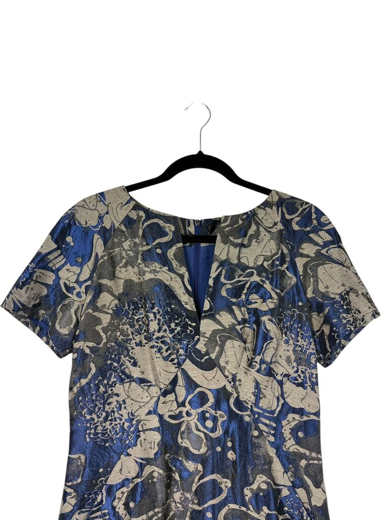 Hilton Hollis Abstract Floral Print Sheath