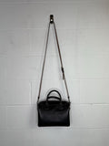 Coach Mickey Mouse Leather 3 Strap Satchel
