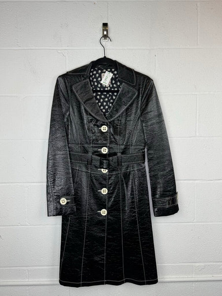 Nanette Lepore Crinkle Rain Coat