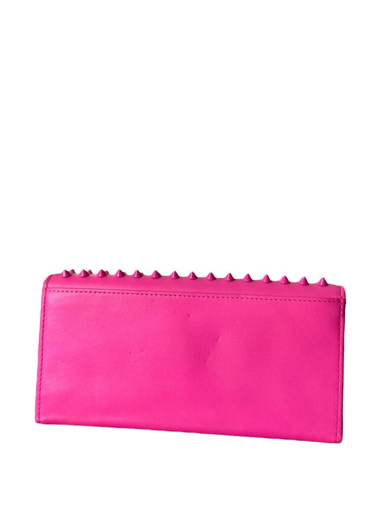 TED BAKER STUDDED FLAP LONG WALLET