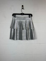 Endless Rose Pleat Tier Metallic Skirt