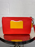 Coach Leather Colorblock Wristlet