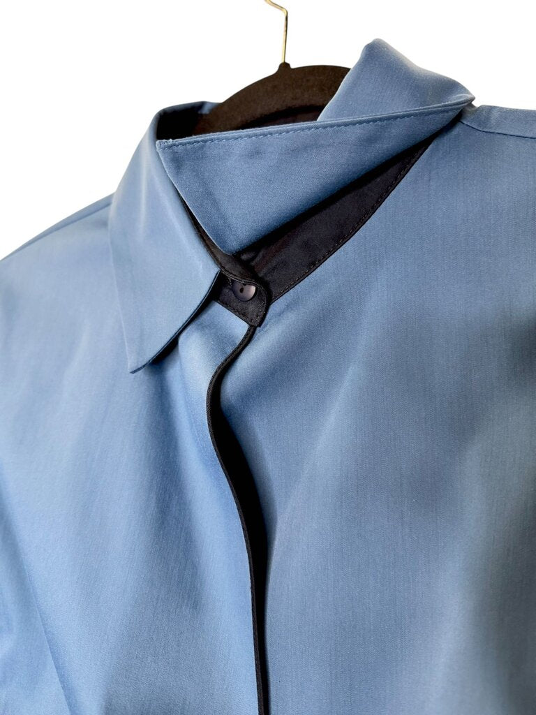 MI JONG LEE FORMAL FRONT WRAP BLOUSE