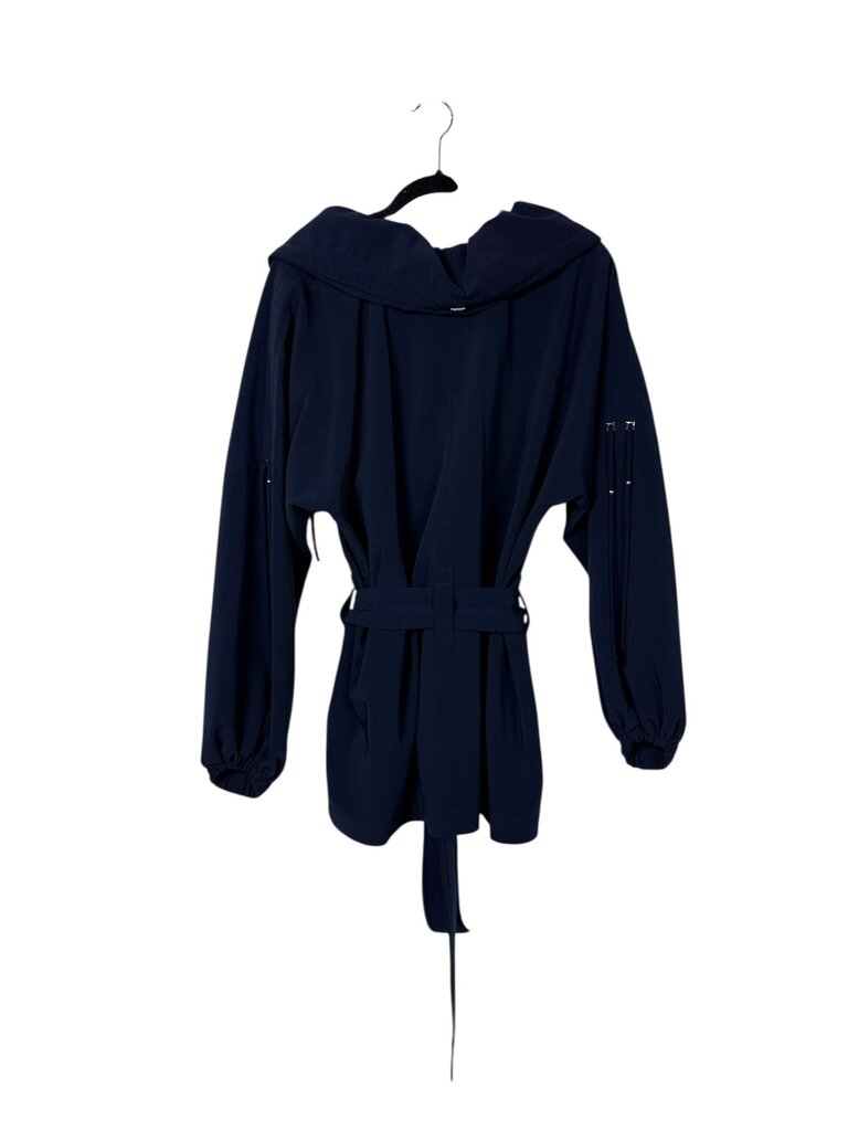 ST. JOHN COLLAR BELTED JACKET