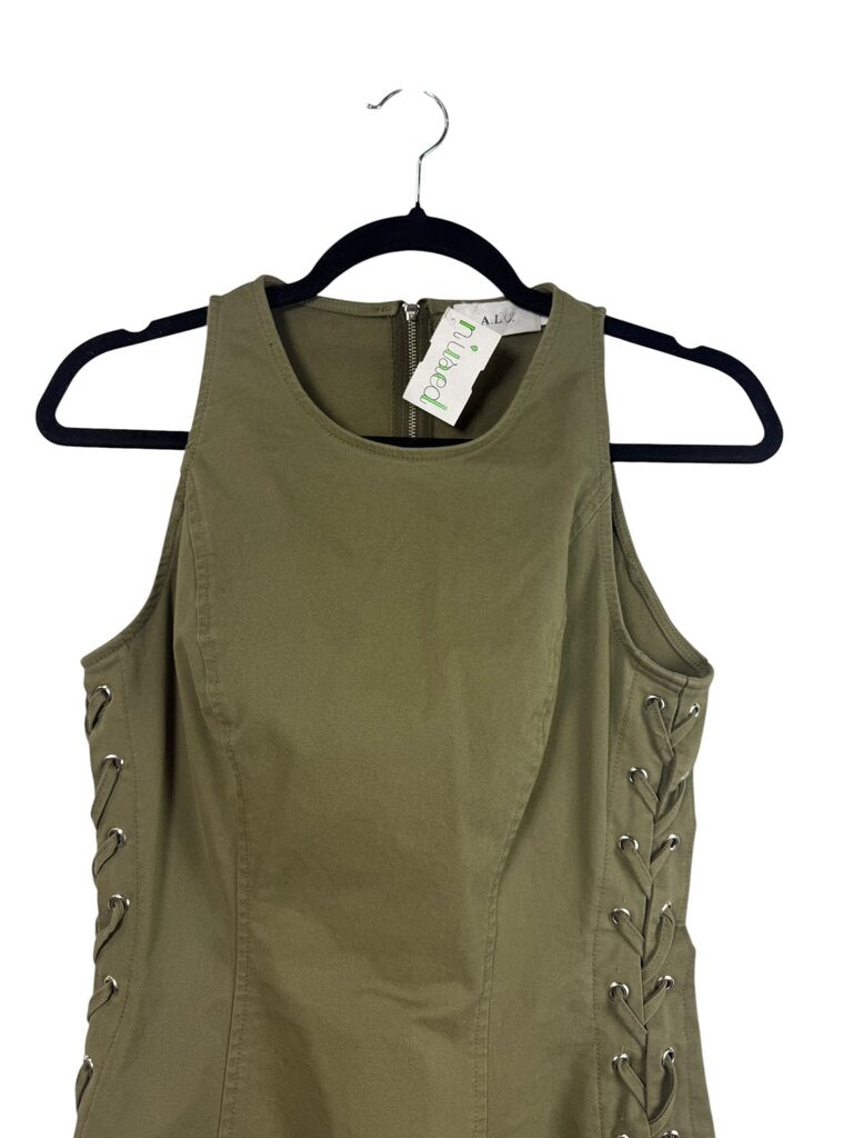 A.L.C LACE UP DRESS