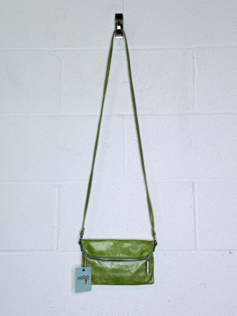 HOBO LEATHER ZIP TOP CROSSBODY