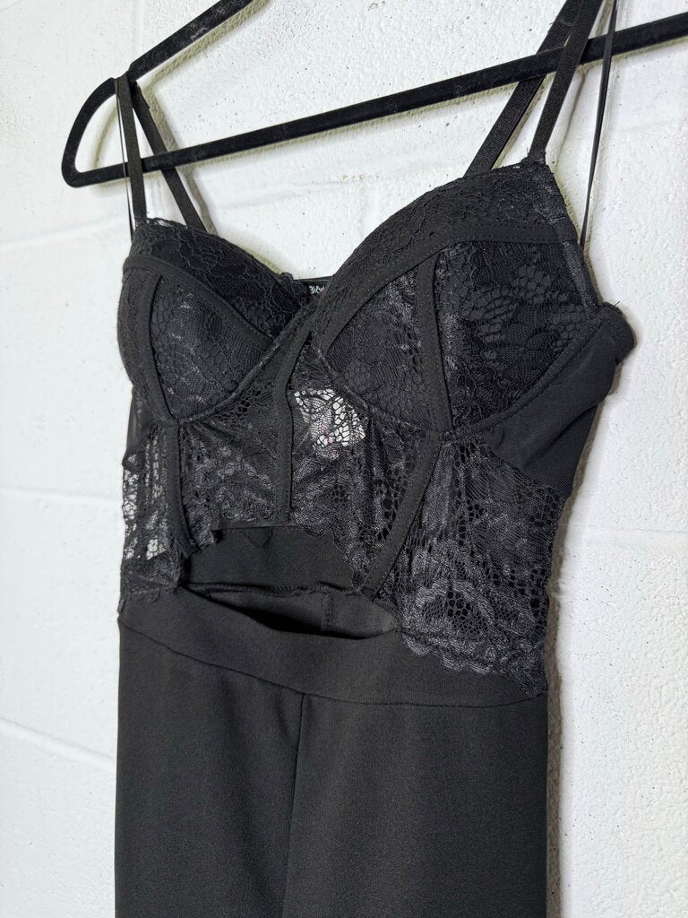 BLASHE LACE BODICE JUMSUIT