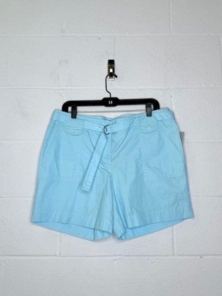 TALBOTS BELTED SHORTS