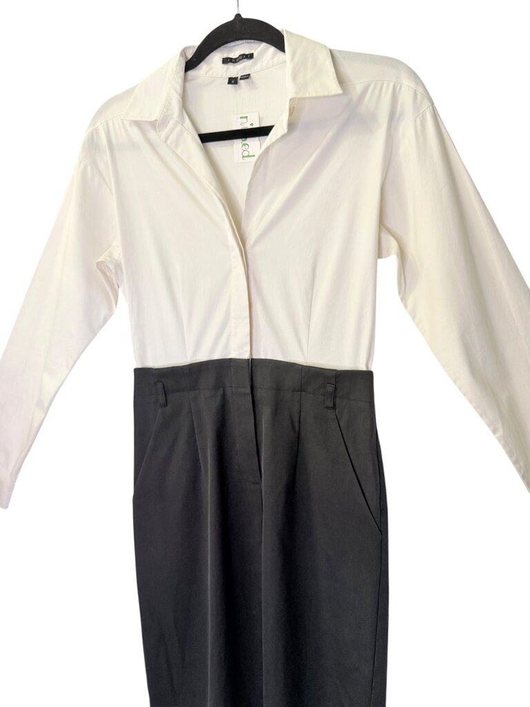 THEORY BUTTON DOWN "SHIRT" DRESS
