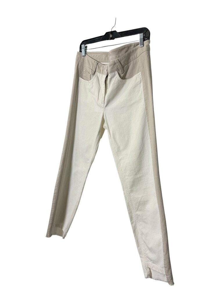 LUISA CERANO 2 TONE DISTRESSED JEANS