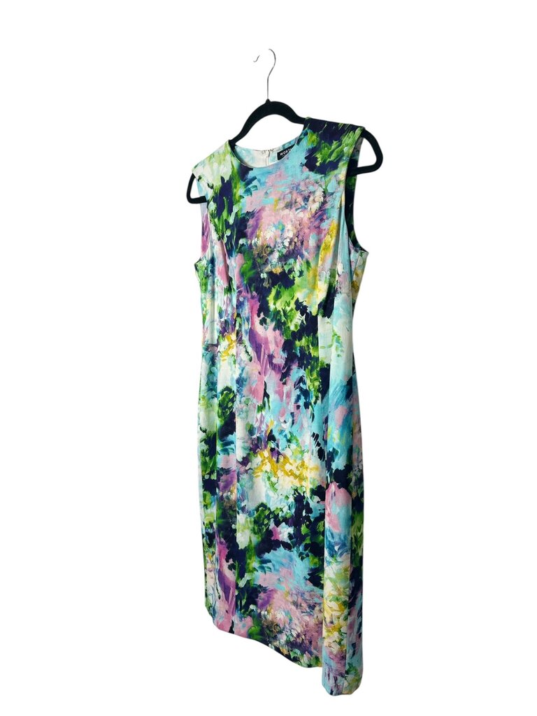 WORTH BLURRED PATTERN DRESS