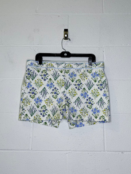 LOFT FLORAL FLAT FRONT SHORT