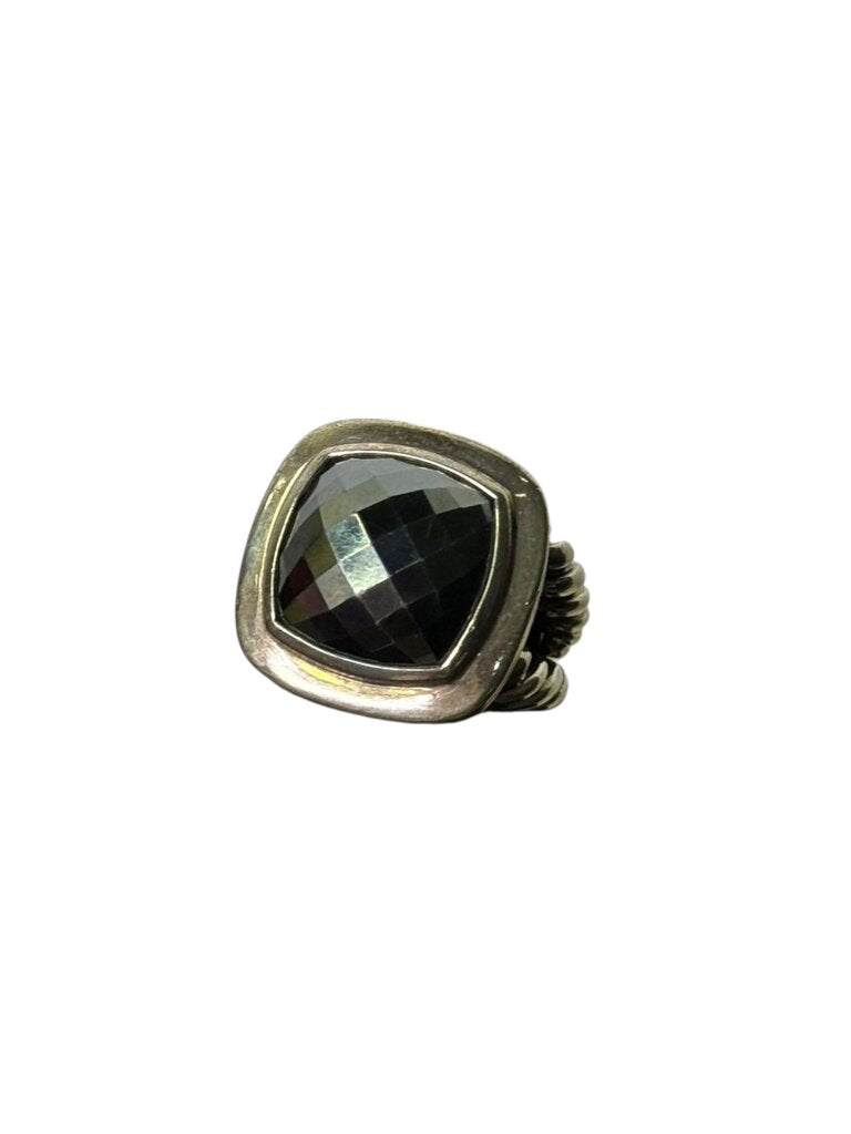 DAVID YURMAN ALBION SIGNET CABLE STERLING SILVER RING