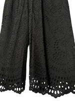 CITY CHIC EYELET OVERLAY PANTS