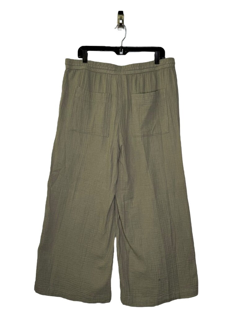 UNIVERSAL THREAD GAUZY WIDE LEG DRAWSTRING PANT