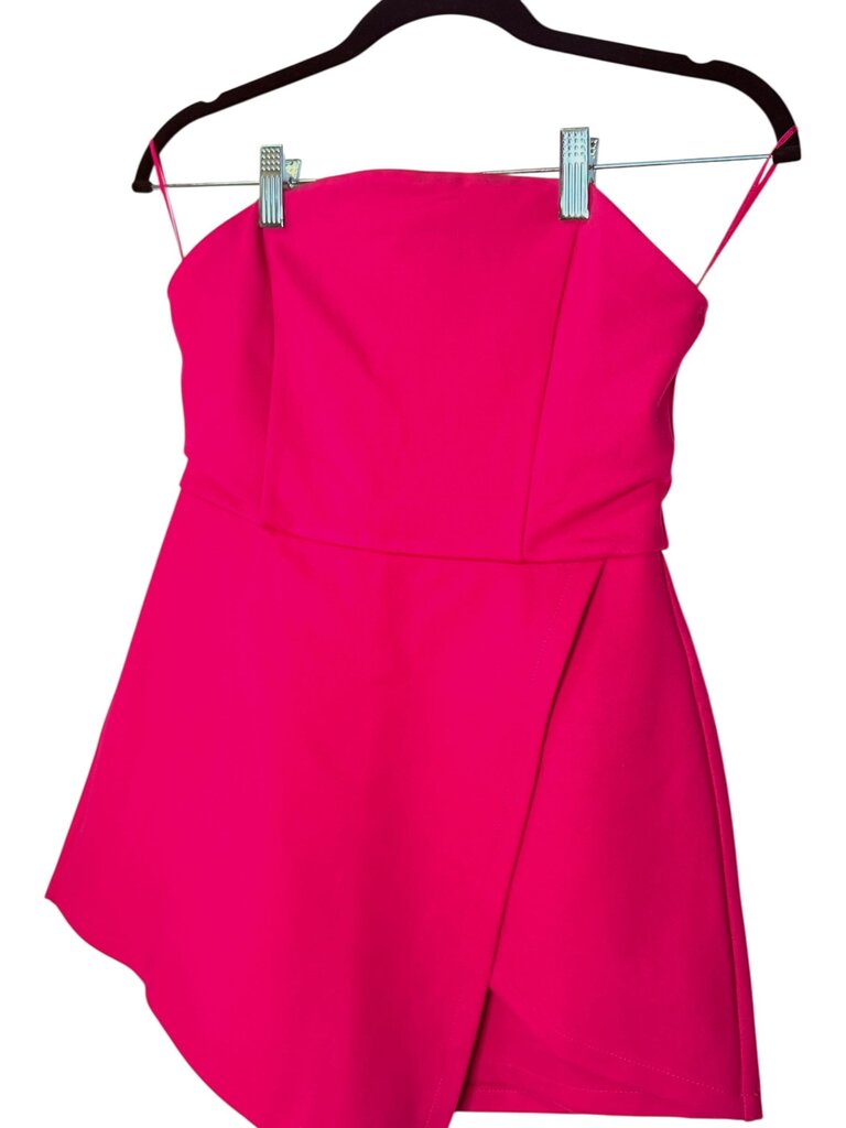 SHOWPO STRAPLESS BACK-ZIP ROMPER