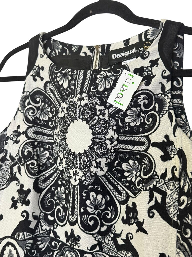 DESIGUAL BY CHRISTIAN LACROIX SHEATH BACK-ZIP DRESS