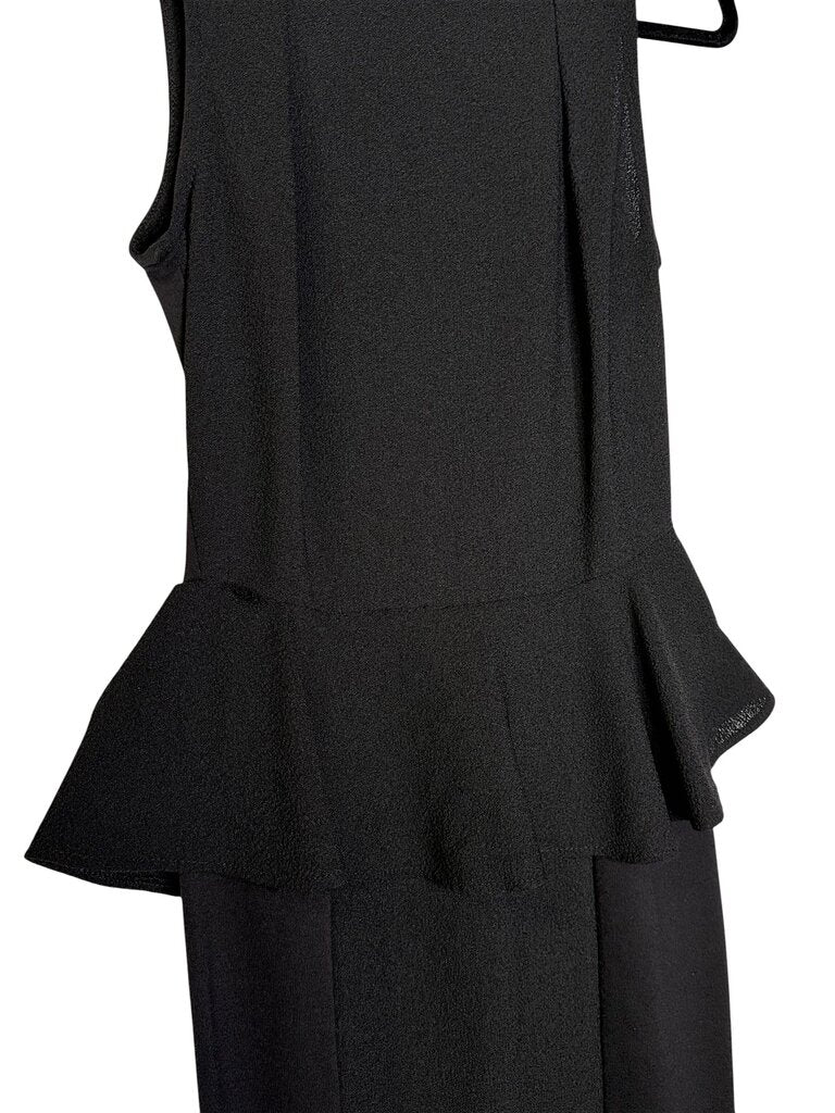 ZARA MOCK NECK PEPLUM DRESS