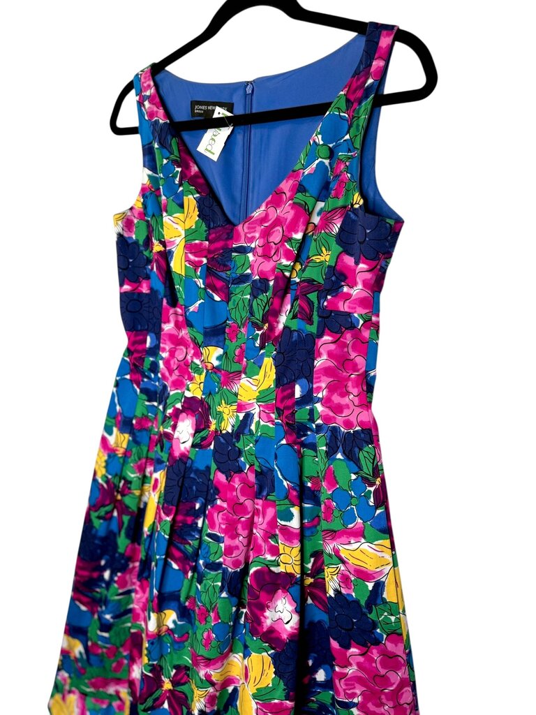 JONES FLORAL PANEL DRESS