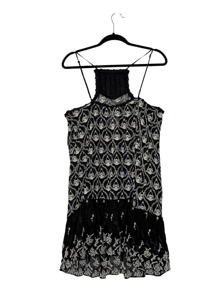 ANTHROPOLOGIE TEARDROP PRINT MINI DRESS