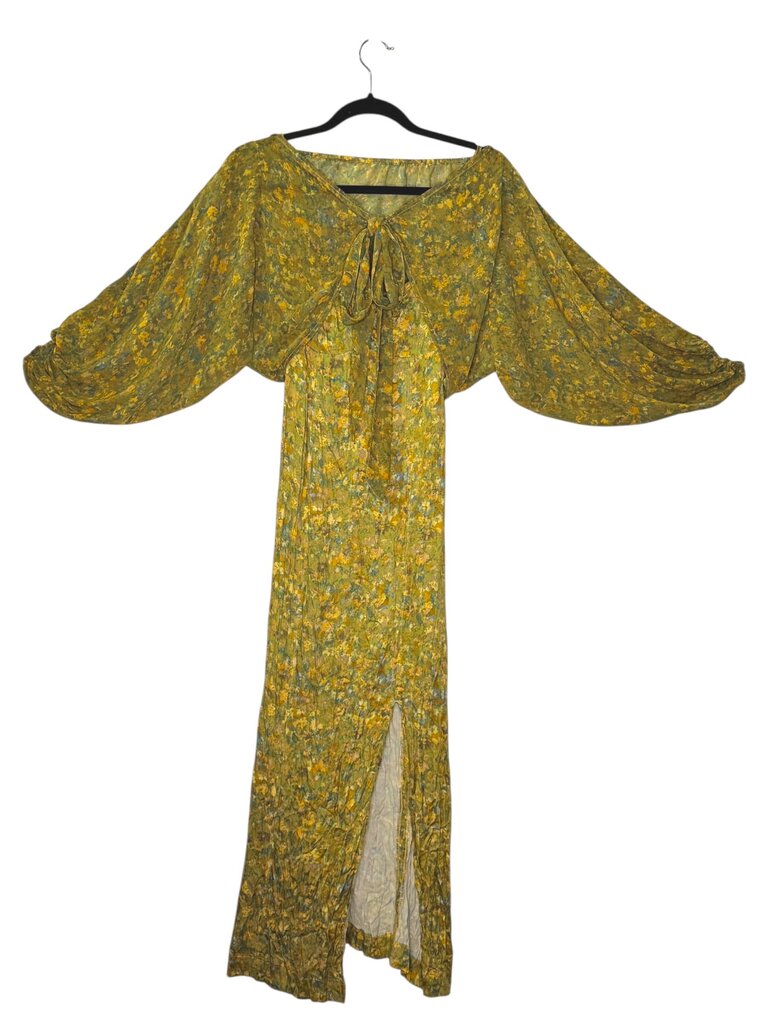 FREE PEOPLE MAXI DRESS WITH MATCHING SHAWL