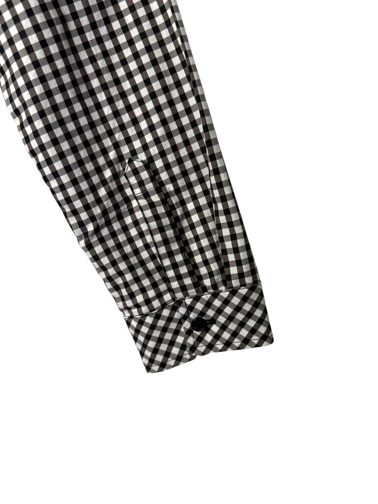 SANCTUARY CHECKED SHIRT DRESS WITH TIE FRONT