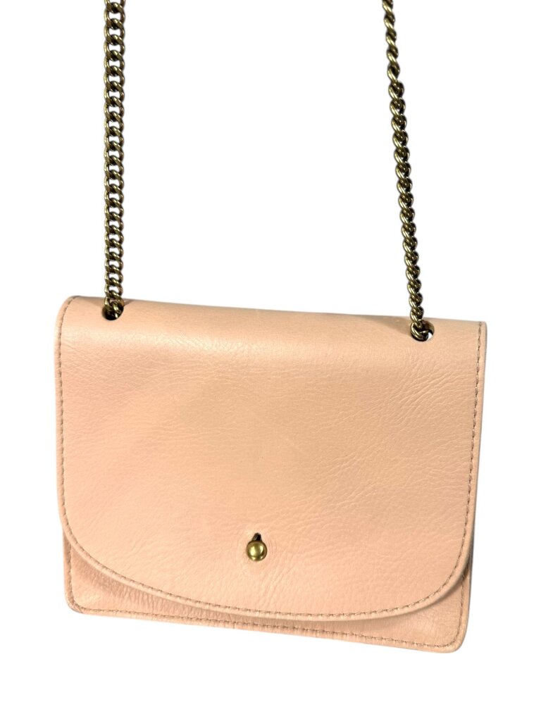 MADEWELL LEATHER CROSSBODY WITH CHAIN CROSSBODY