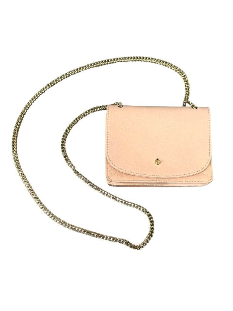 MADEWELL LEATHER CROSSBODY WITH CHAIN CROSSBODY