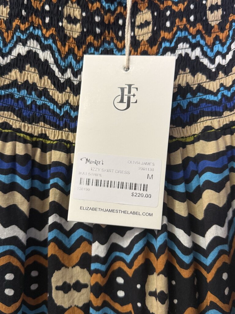 ELIZABETH JAMES CHEVRON TIER MAXI SKIRT