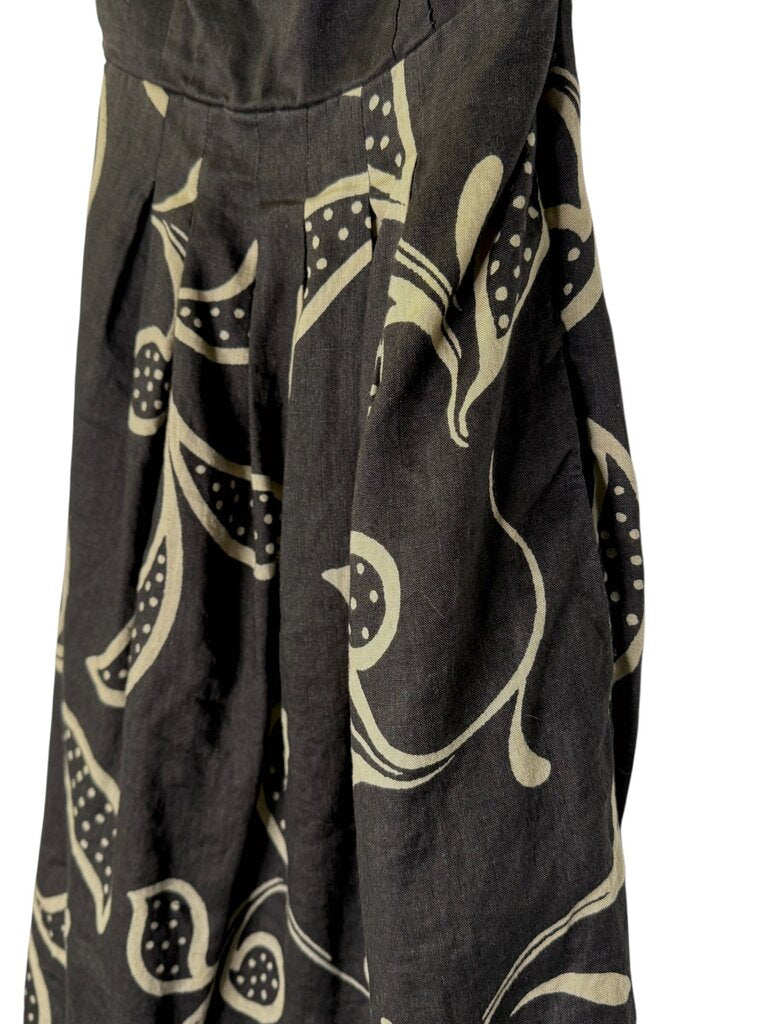 MAEVE STRAPLESS LINEN DRESS