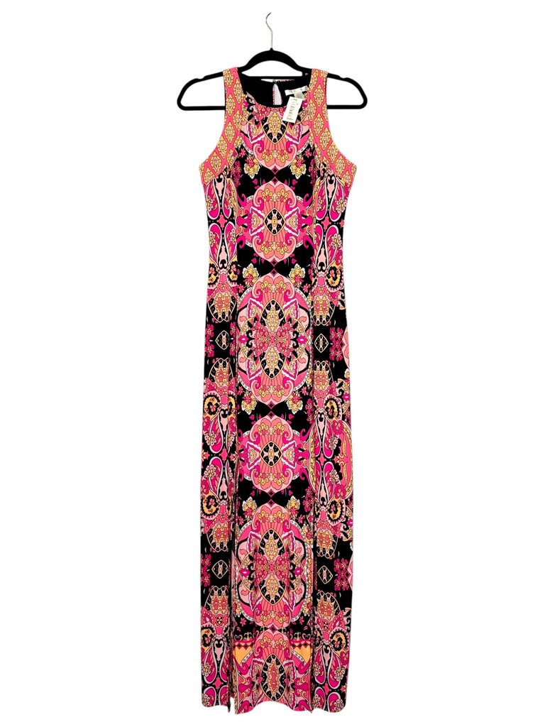LONDON TIMES PAISLEY MAXI DRESS