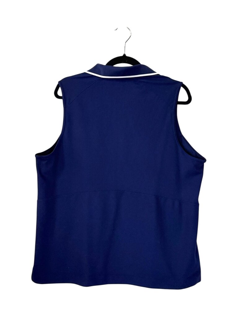 ATHLETA SLEEVELESS POLO TOP