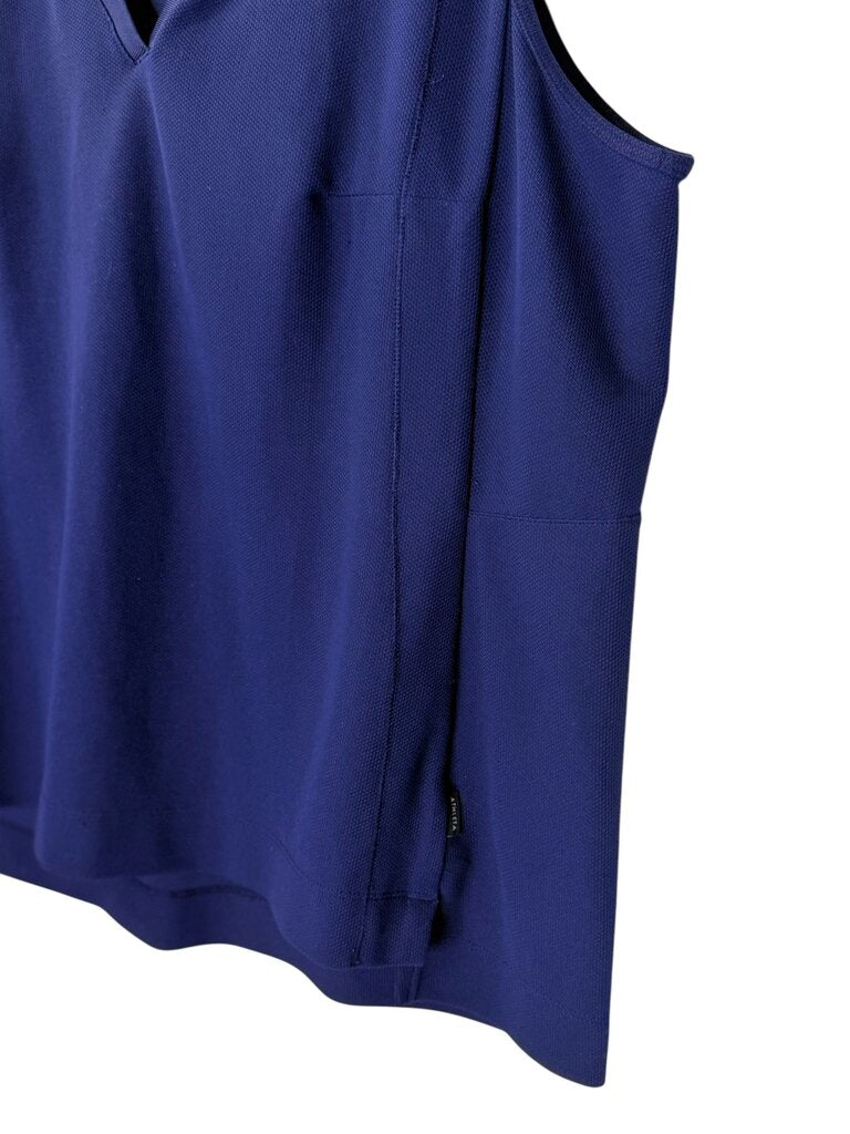 ATHLETA SLEEVELESS POLO TOP