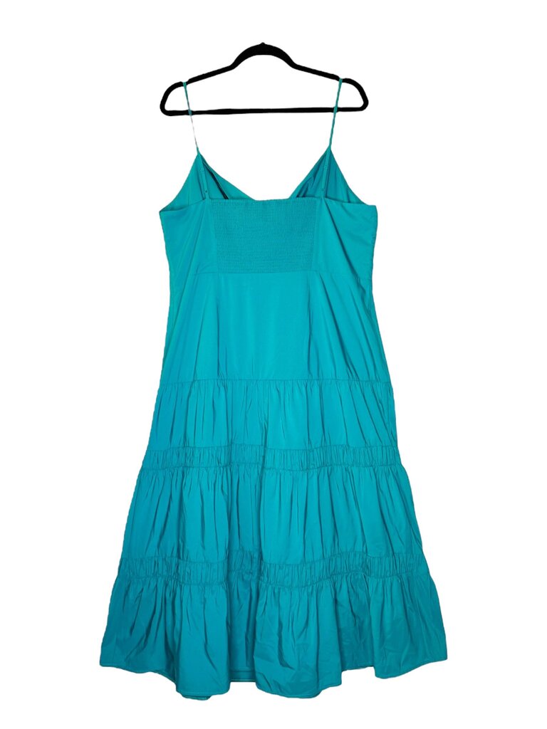 EXPRESS NYLON TIERED MAXI DRESS