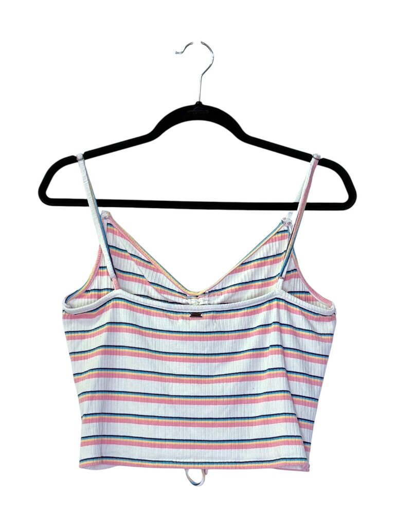 O'NEILL STRIPE RIBBED CROP TOP