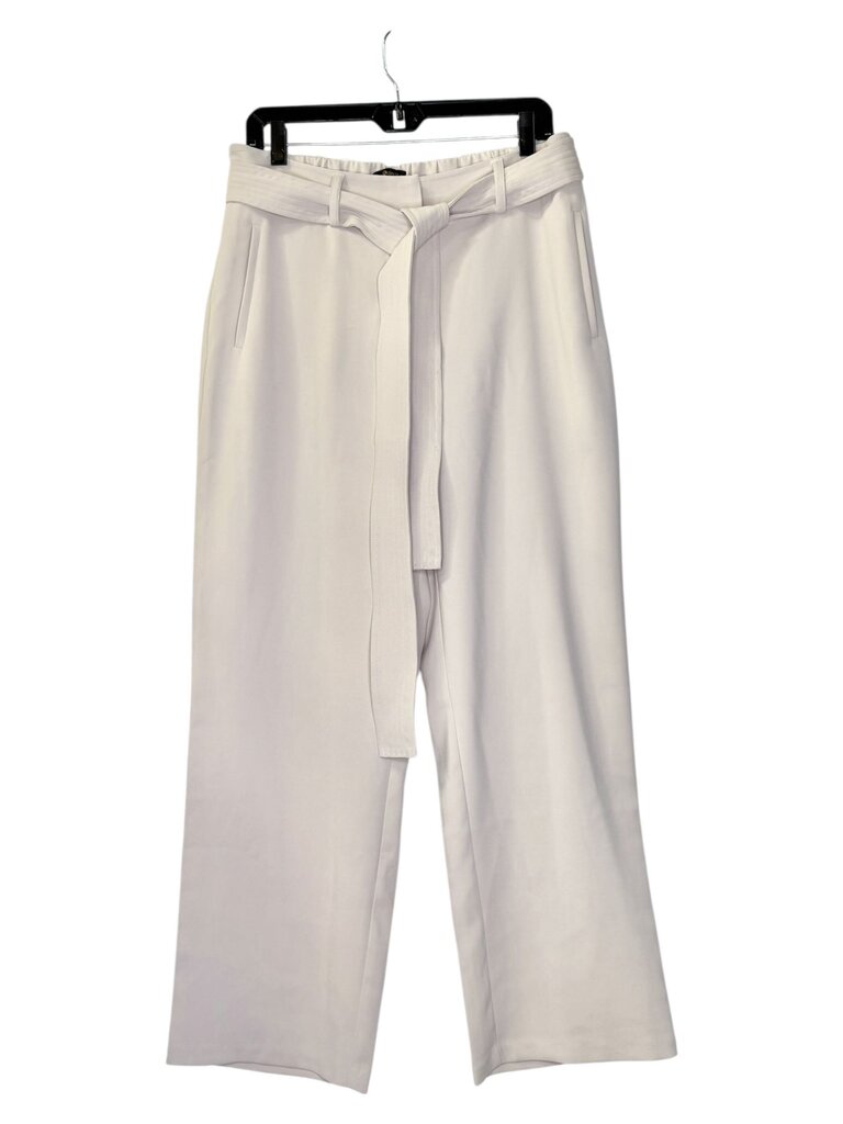 QUINCE WIDE LEG TROUSER WITH TIE BELT