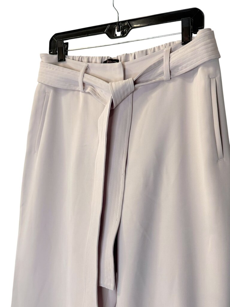 QUINCE WIDE LEG TROUSER WITH TIE BELT