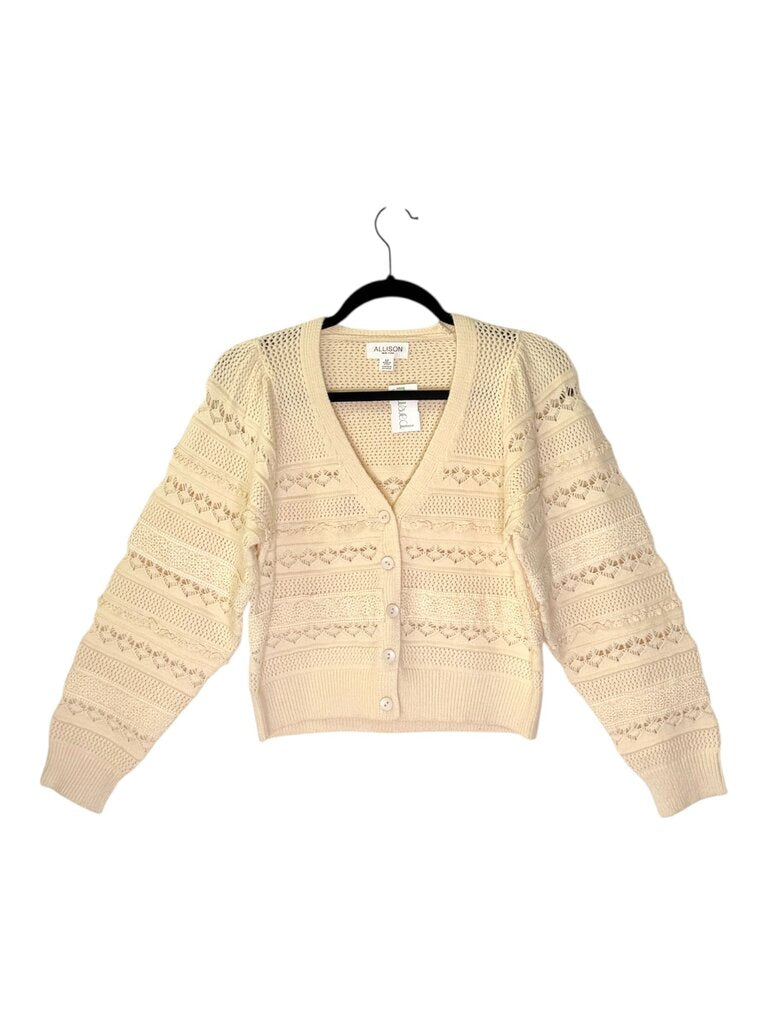 ALLISON CROCHET CROP CARDIGAN