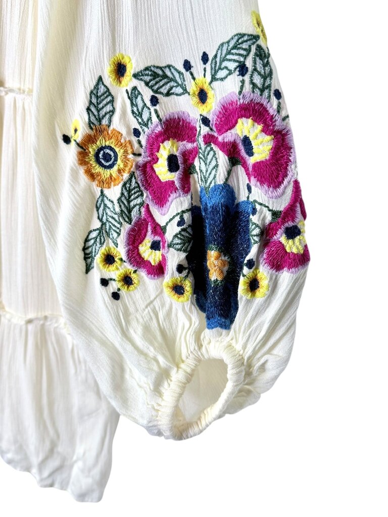 FREE PEOPLE BOHEMIAN TIERED DRESS