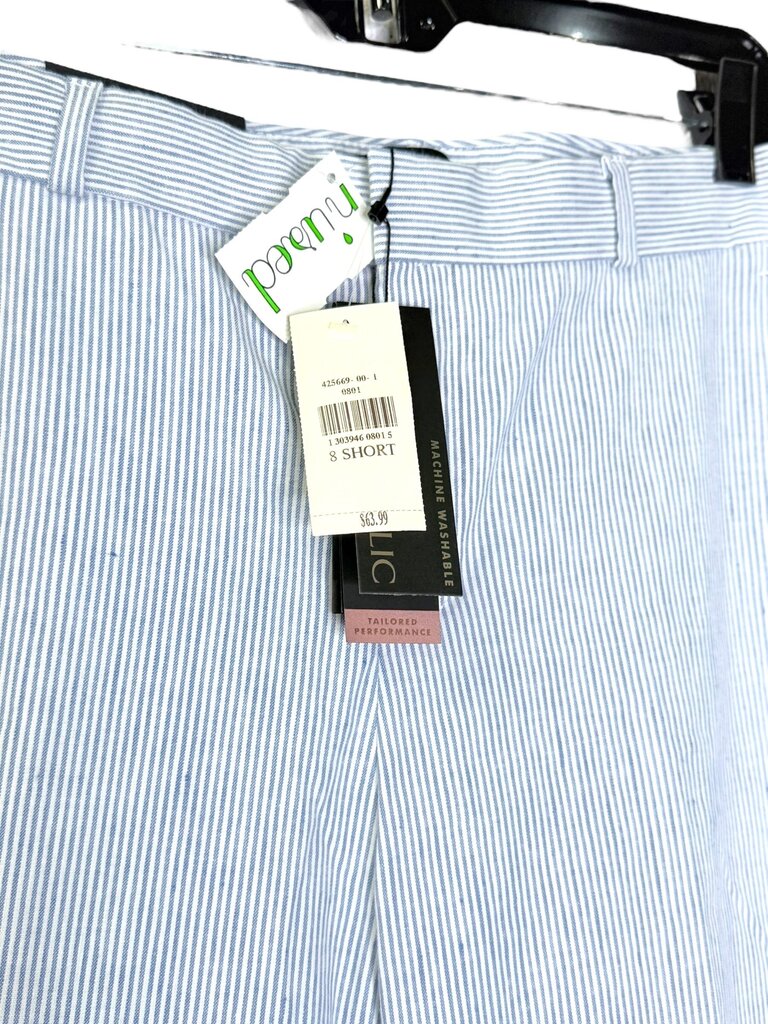 BANANA REPUBLIC PINSTRIPE ANKLE PANT