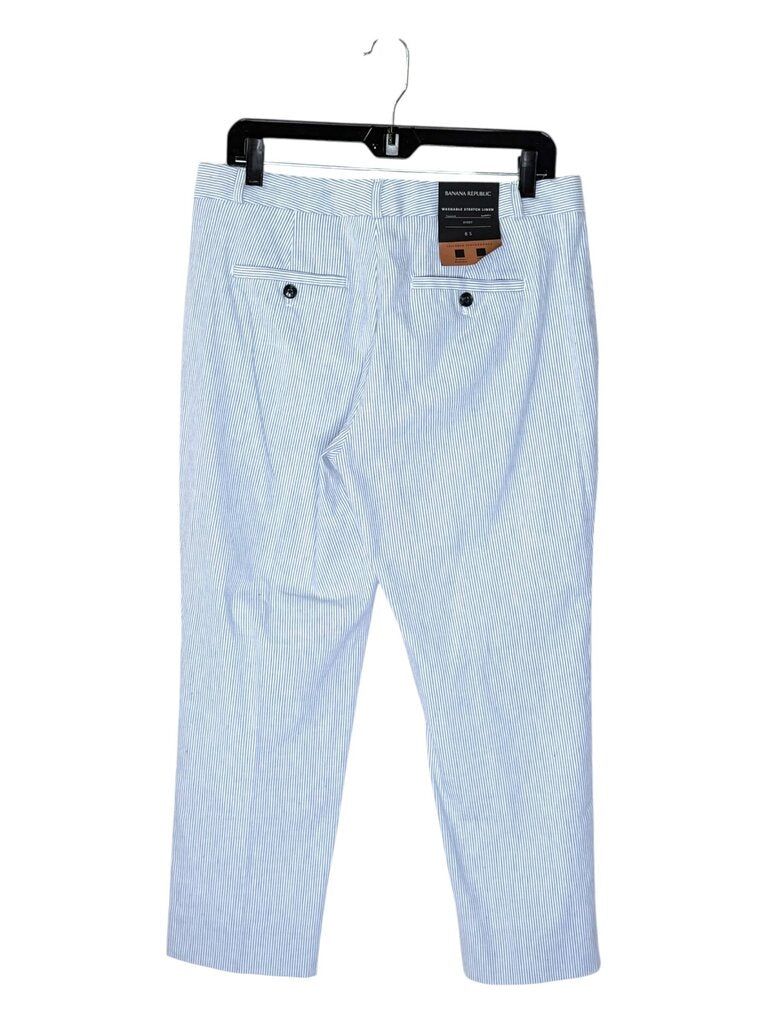 BANANA REPUBLIC PINSTRIPE ANKLE PANT