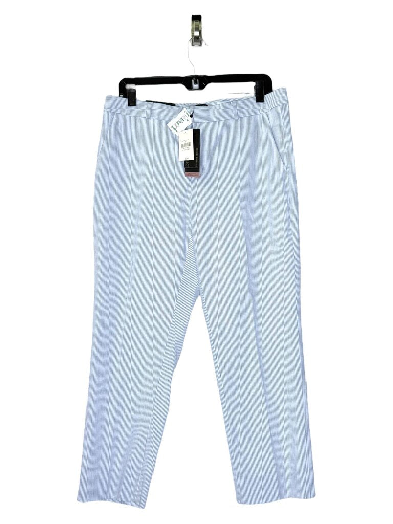 BANANA REPUBLIC PINSTRIPE ANKLE PANT