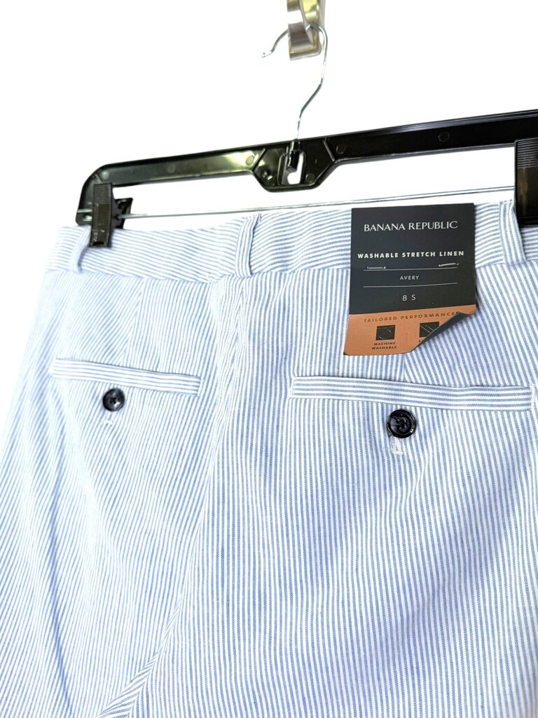 BANANA REPUBLIC PINSTRIPE ANKLE PANT