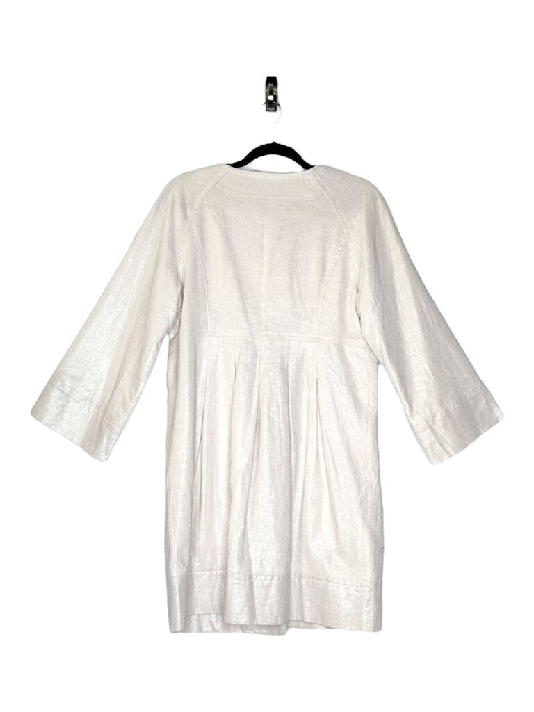 LIVE A LITTLE LINEN BLEND CAR COAT