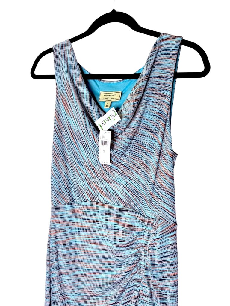 ANTHROPOLOGIE DRAPE NECK KNIT DRESS