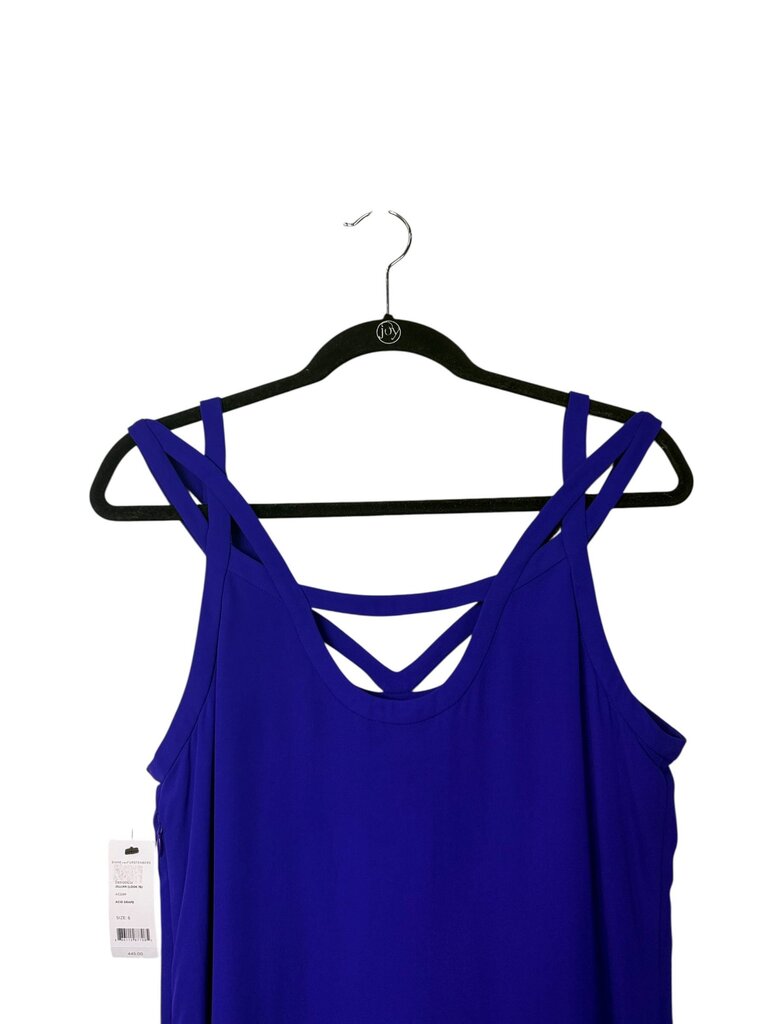 DIANE VON FURSTENBERG CUT OUT NECK SHIFT DRESS