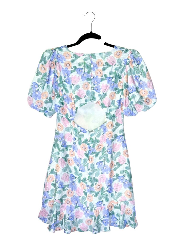 ASTR FLORAL EMPIRE WAIST DRESS