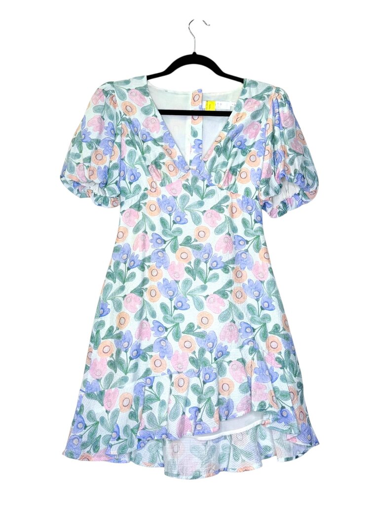 ASTR FLORAL EMPIRE WAIST DRESS